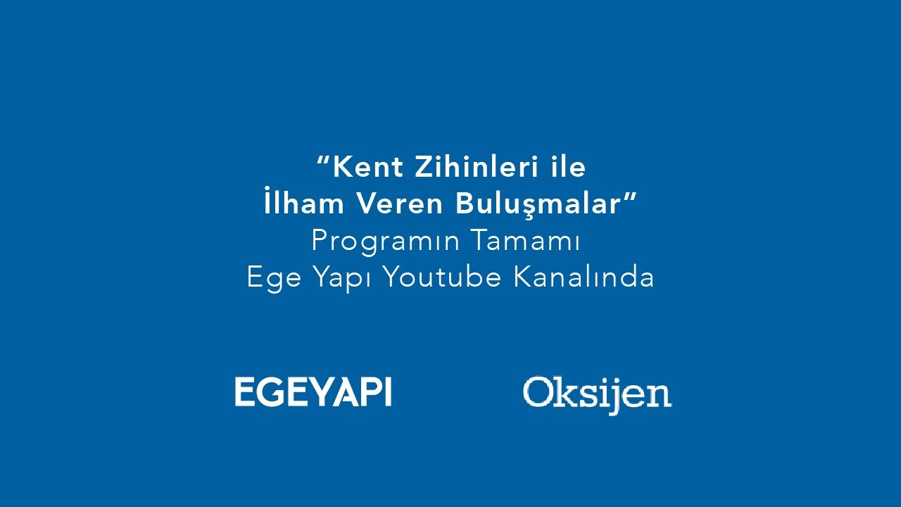 Oğul Türkkan, Michelin yıldızlı Şef Osman Sezener’le Kent Zihinleri’nde bir araya geliyor