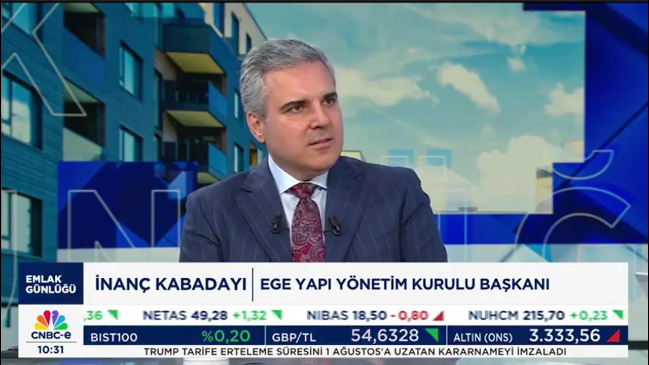 Gayrimenkulde Son Durum: İnanç Kabadayı “Emlak Günlüğü”nde Konuştu