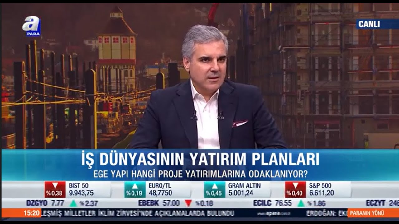 İnanç Kabadayı, A Para 'Ekonomide Görünüm' Programında Canlı Yayın Konuğu Oldu