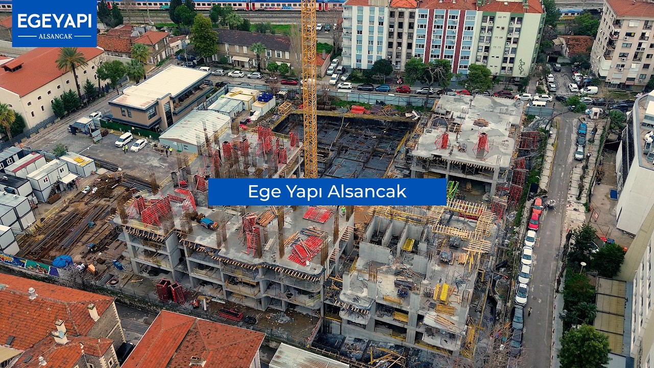 Ege Yapı Alsancak'ta Yapım Süreci Devam Ediyor