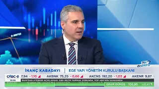 İnanç Kabadayı, CNBC-e “Yatırıma Yön Verenler” Programının Konuğu Oldu.